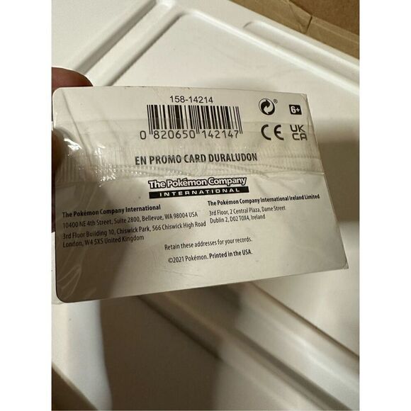 Pokemon Evolving Skies Duraludon SWSH028 Gamestop Black Star Promo New - Picture 4 of 5